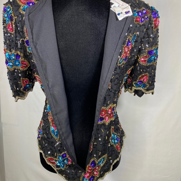 Laurence kazar sequin top - Picture 5 of 5